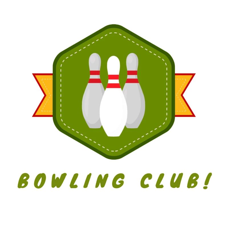 Conception rétro de l’insigne de quille melon