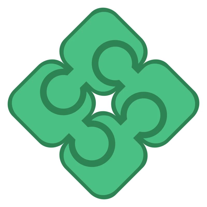 Interlocking Clover Motif