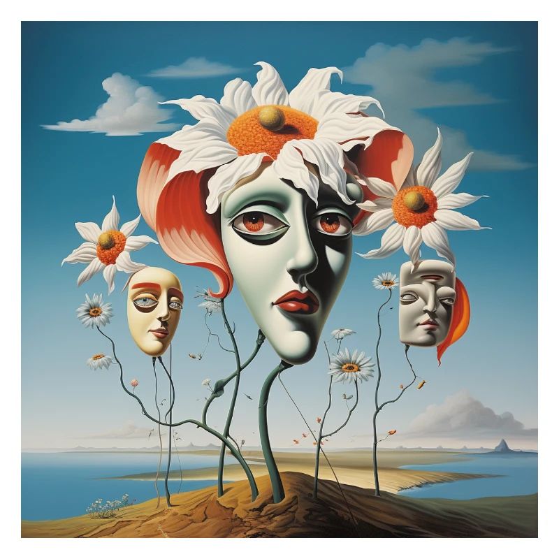 Masques de fleurs Dream