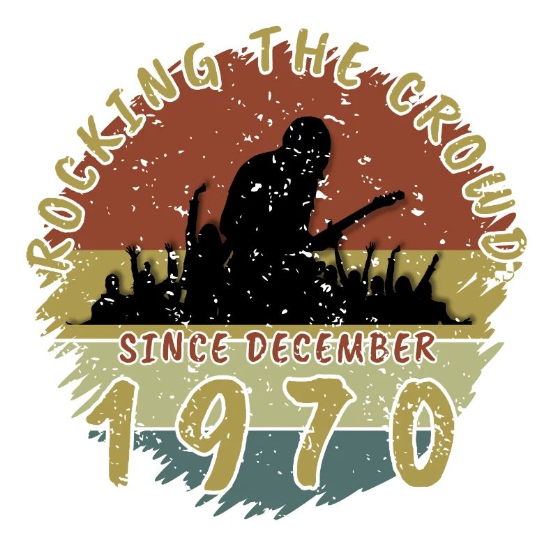 55th Birthday Rocking the crowd GIT 12/1970