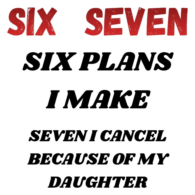 Sechs Sieben, roter Gradient