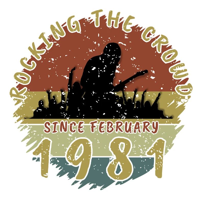 45. Geburtstag Rocking the crowd GIT 02/1981