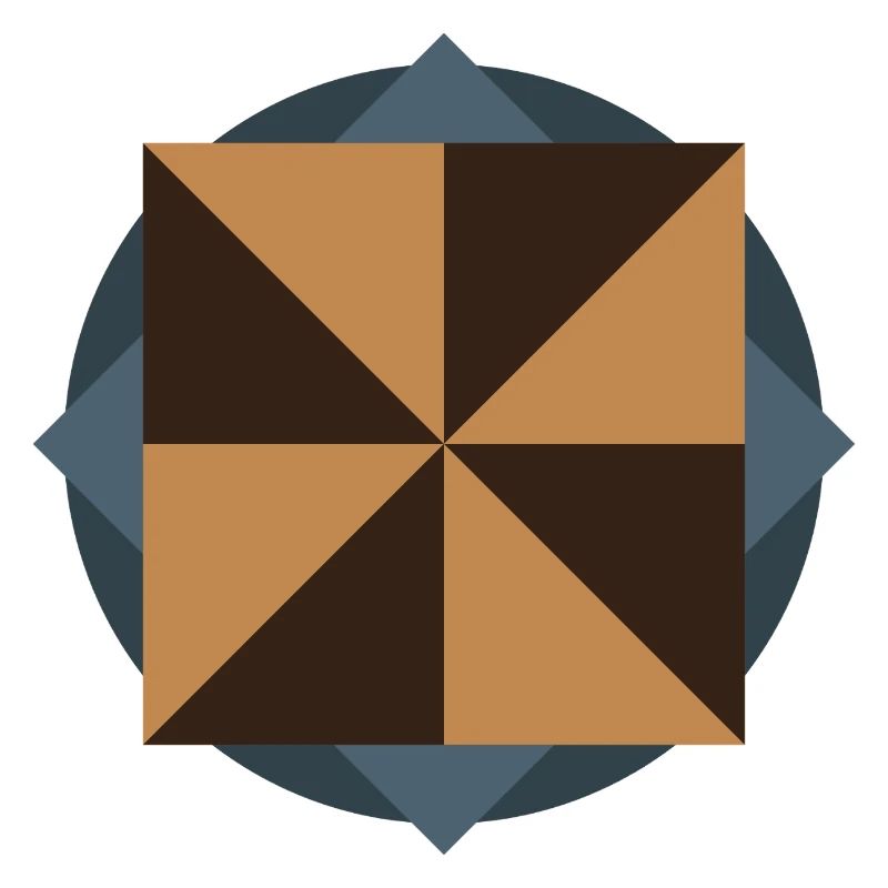 GÉOMÉTRIE DU NOYAU PYRAMIDAL | Œuvres d’art Basic Shapes