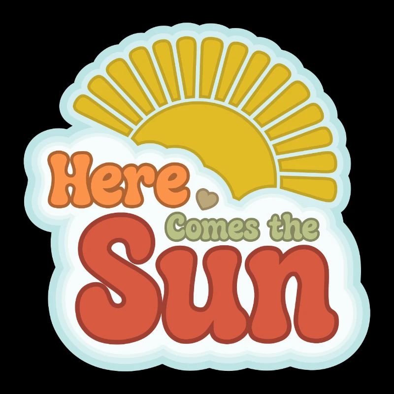 Here Comes the Sun – 60s retro