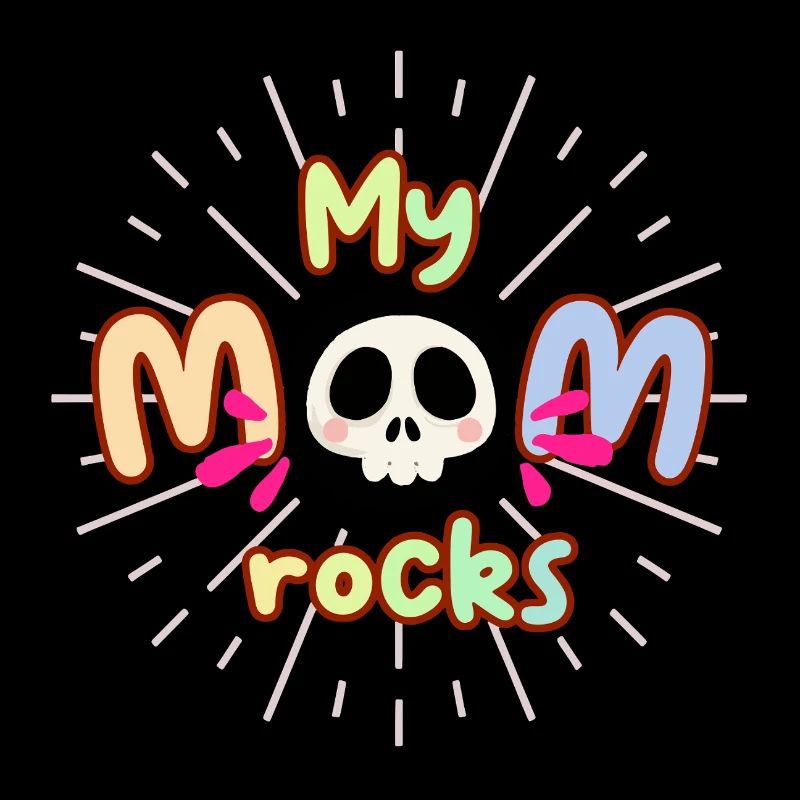 Mom Rocks Vector