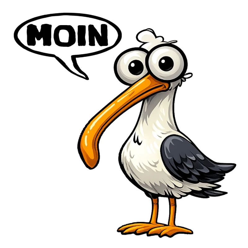 Mouette de la Lune, Mouette de bande dessinée
