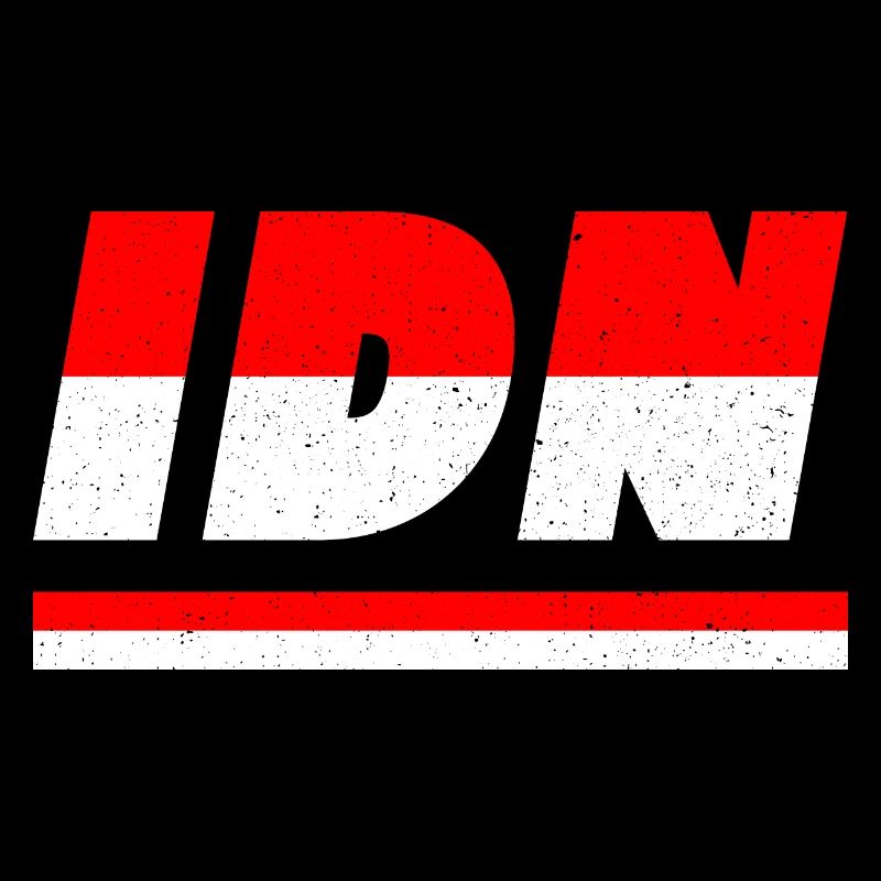 Indonésie drapeau drapeau IDN