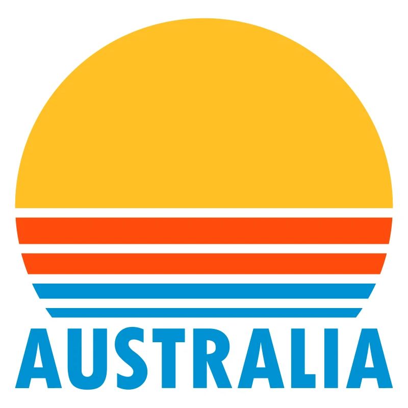 Australia (split sun)