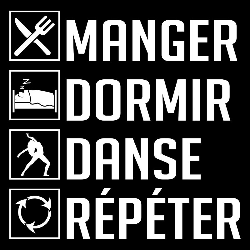 Manger, Dormir, Danse, Répéter