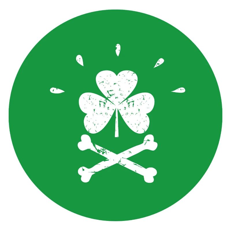 Joyeuse Roger Shamrock Saint-Patrick