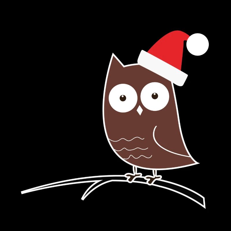 Die Weihnachts-Eule! Geschenk Idee