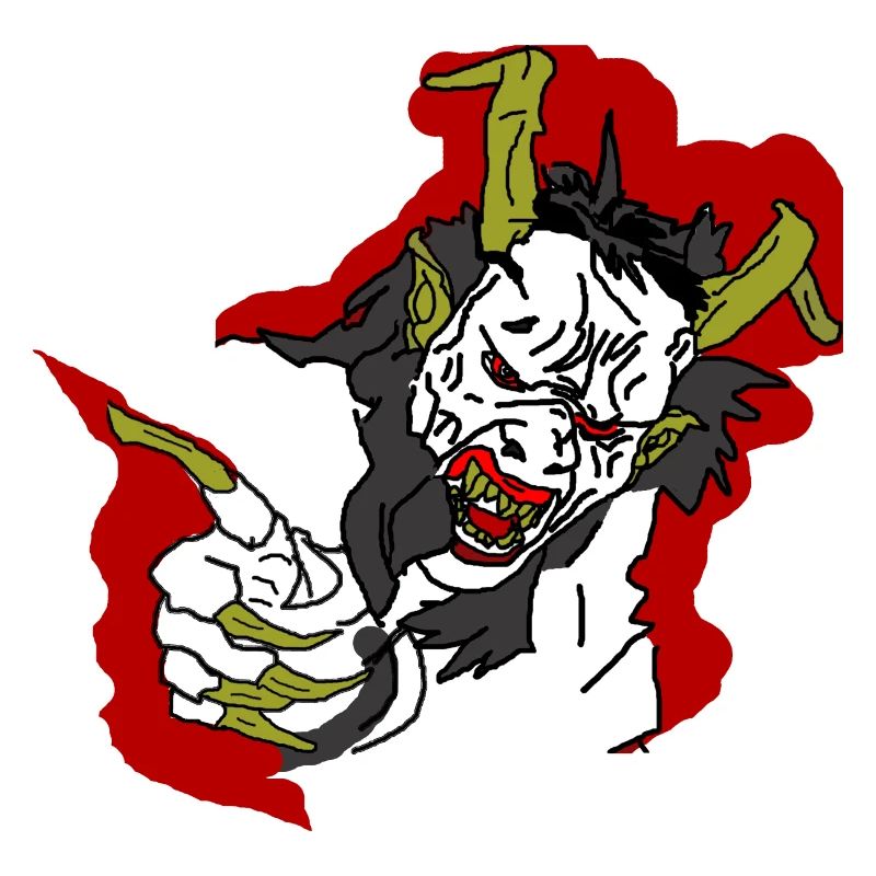 Devil Krampus Halloween Perchte