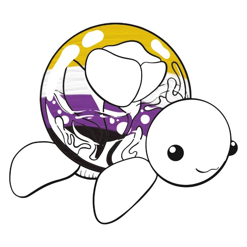 Non binary turtle