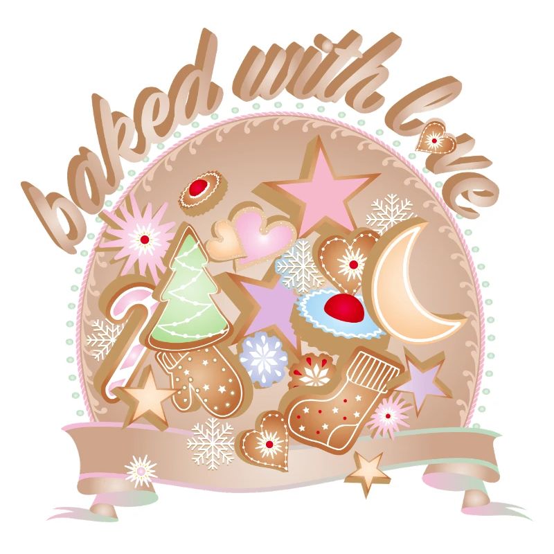 Biscuits de Noël colorés – cuits avec amour