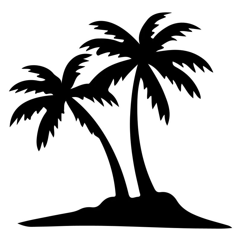 Icône du palmier de l’île