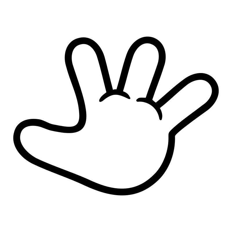 stop hand (2c)