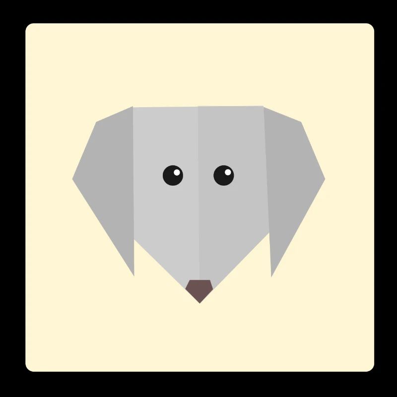 Hund Doodle Geschenkidee