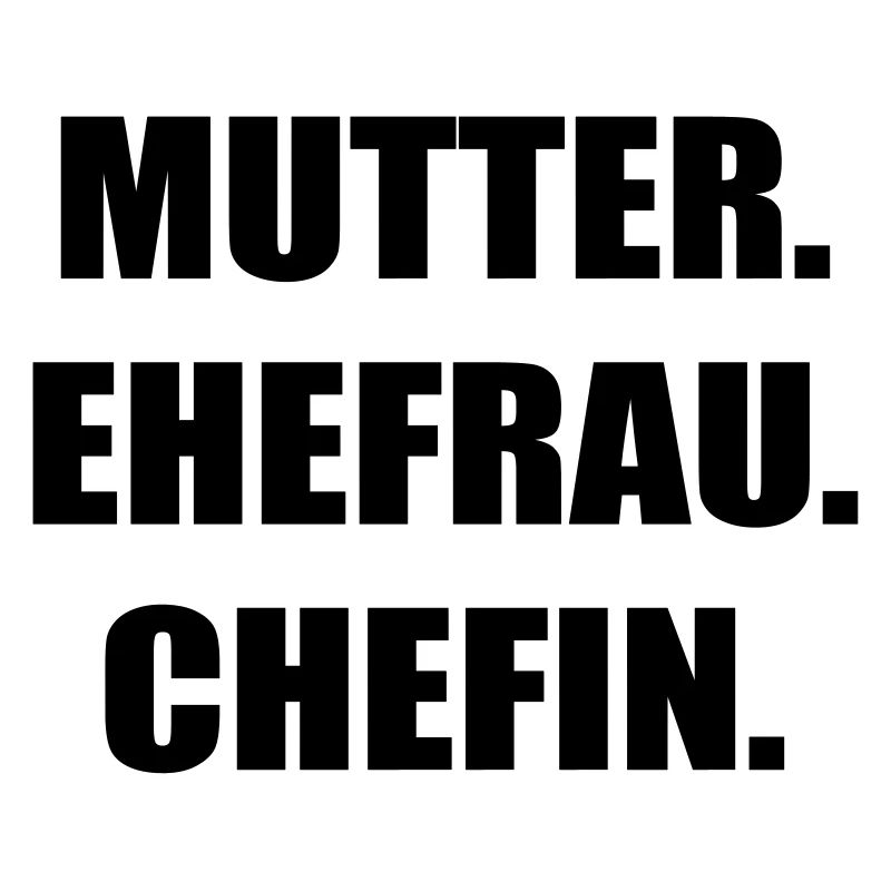 Mère Épouse Chef
