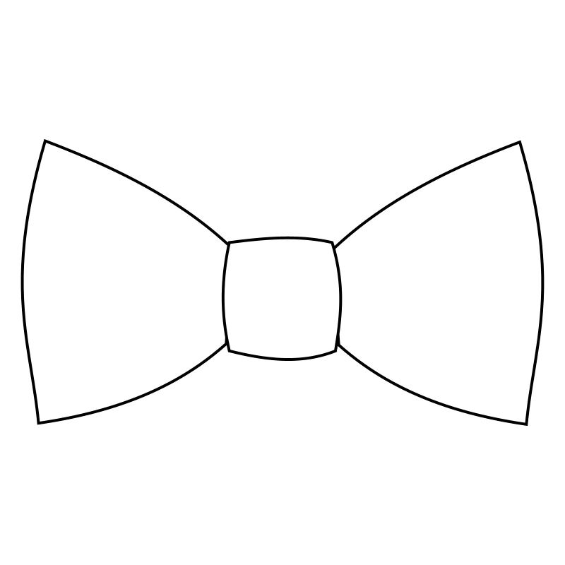 Fly Bow Tie Loop Cross Binder Suit