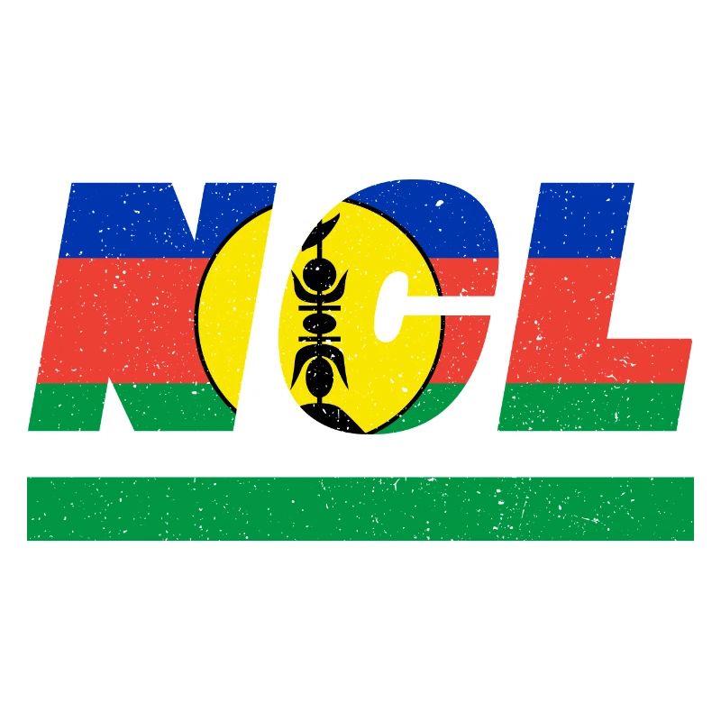 NCL drapeau drapeau Nouvelle-Calédonie idée cadeau île