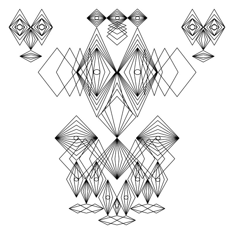 Abstract Faces Drawing Crazy Faces Art