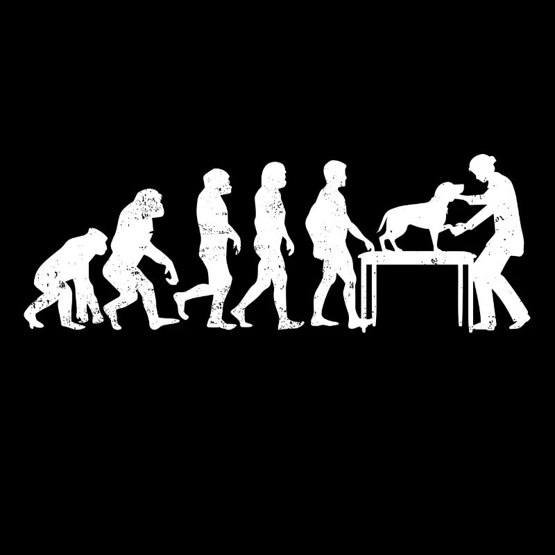 tierarzt evolution geschenk arzt veterinär tier
