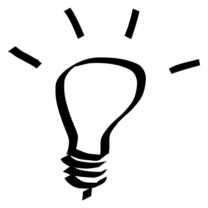 Light bulb idea gift