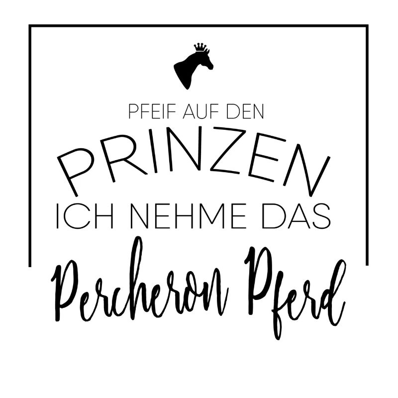 Percheron Pferd Geschenk