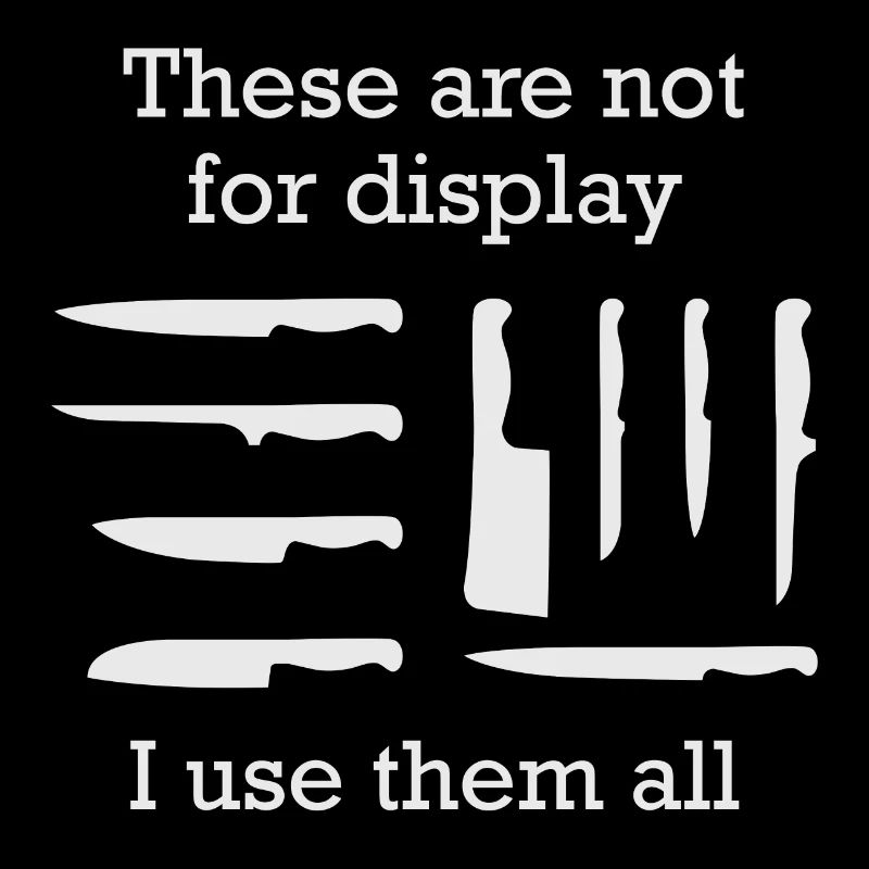 Koch Messer kochen Küchenmesser Geschenk Beruf