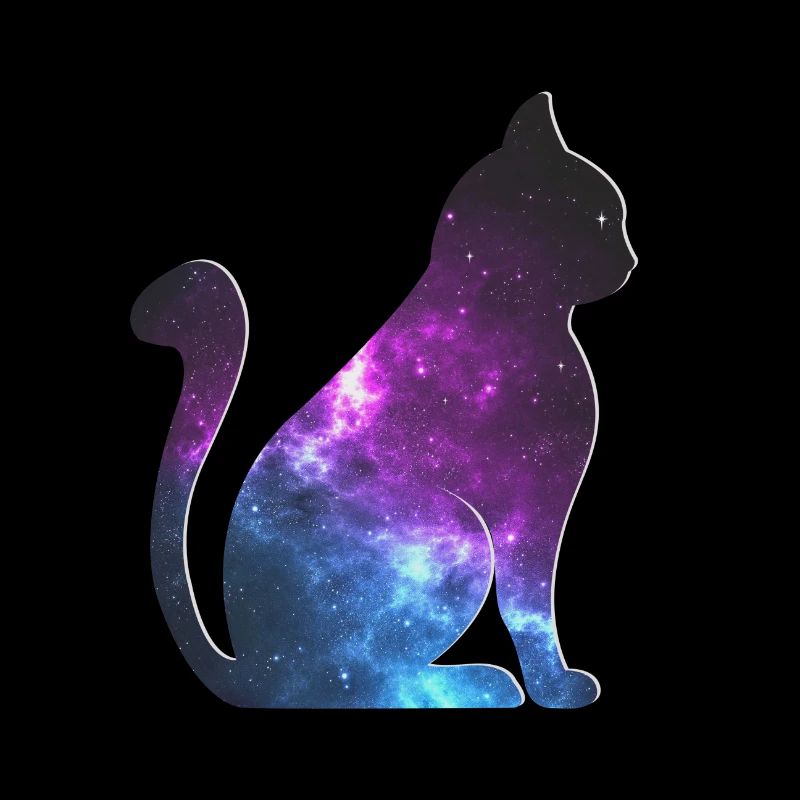 Galaxy Cat Space Gift