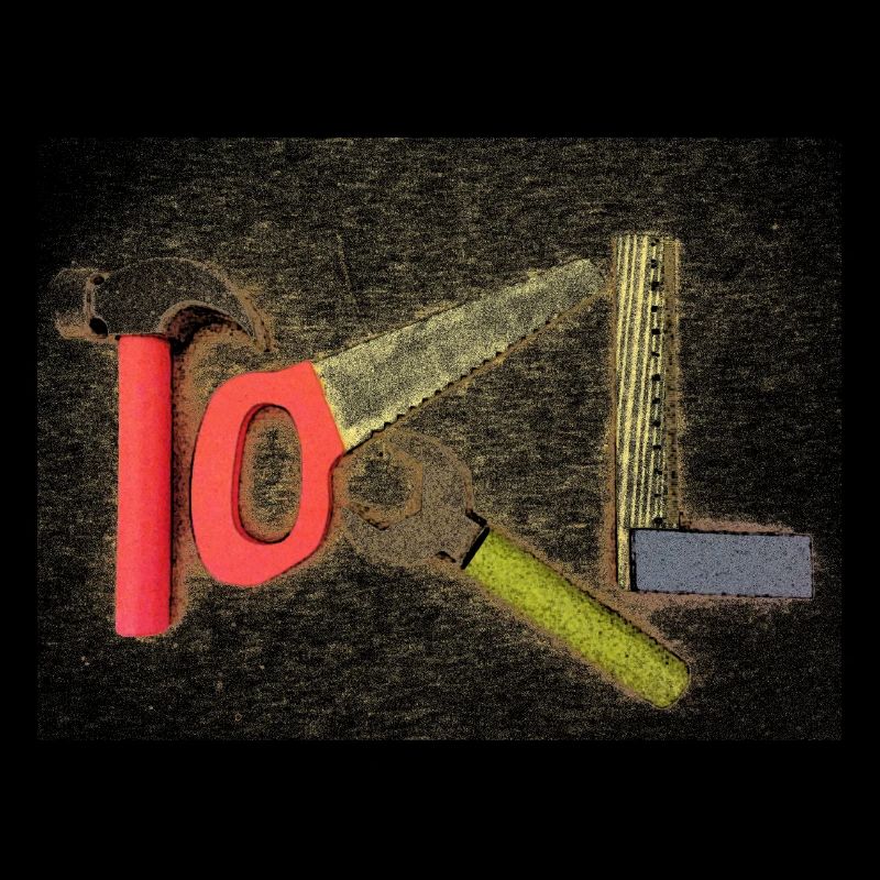 Hammer tool tool design for bright colors