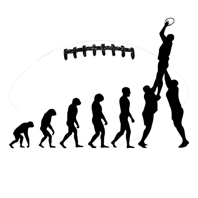 Évolution de la ligne de rugby