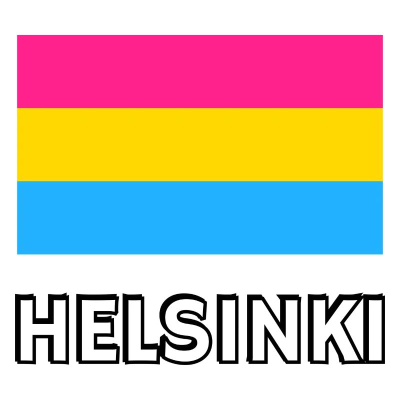 Pan Pride Drapeau Helsinki
