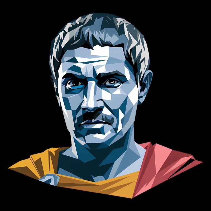Caesar - Cool History Logo