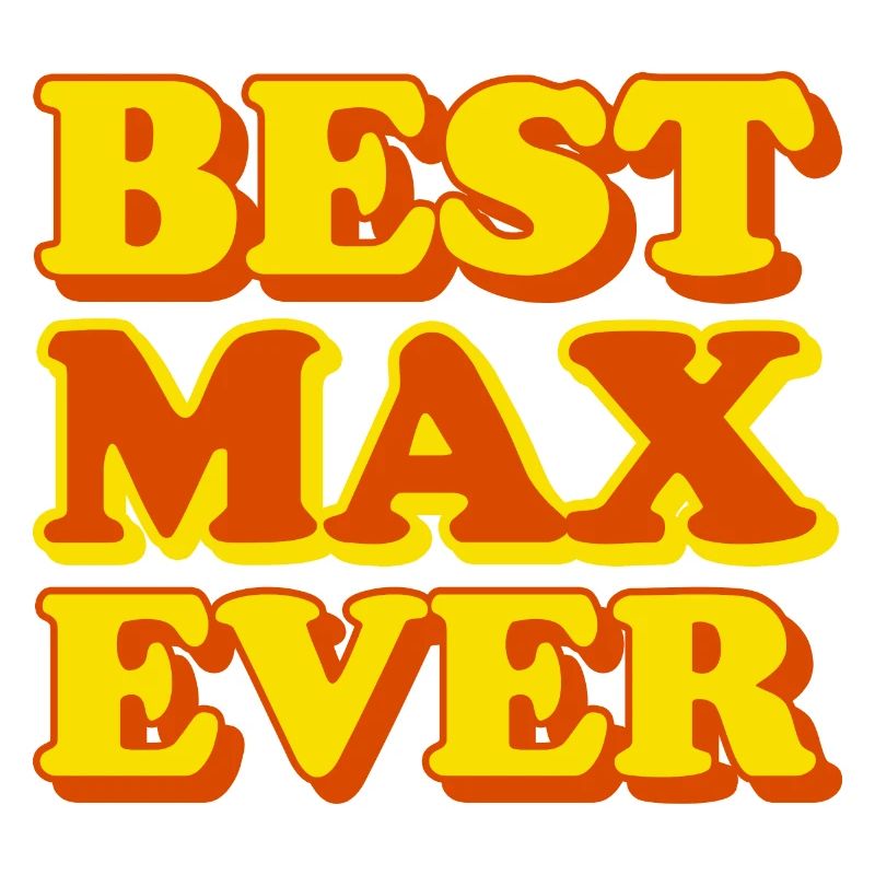 Funny gift with first name Max