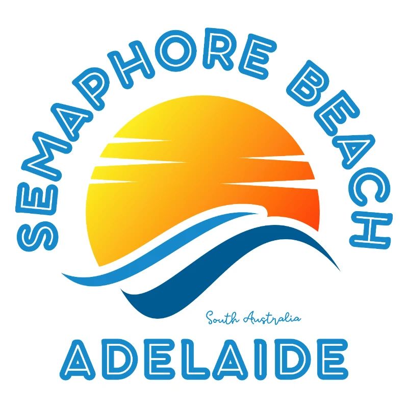Semaphore Beach, Adélaïde, Coucher de soleil