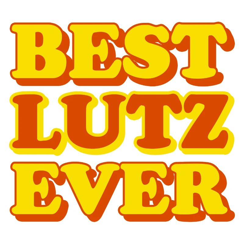 Lutz First Name Funny Gift