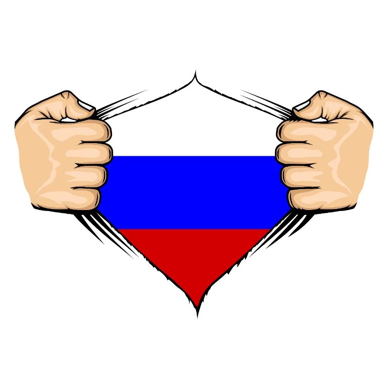 Conception du drapeau de la Russie