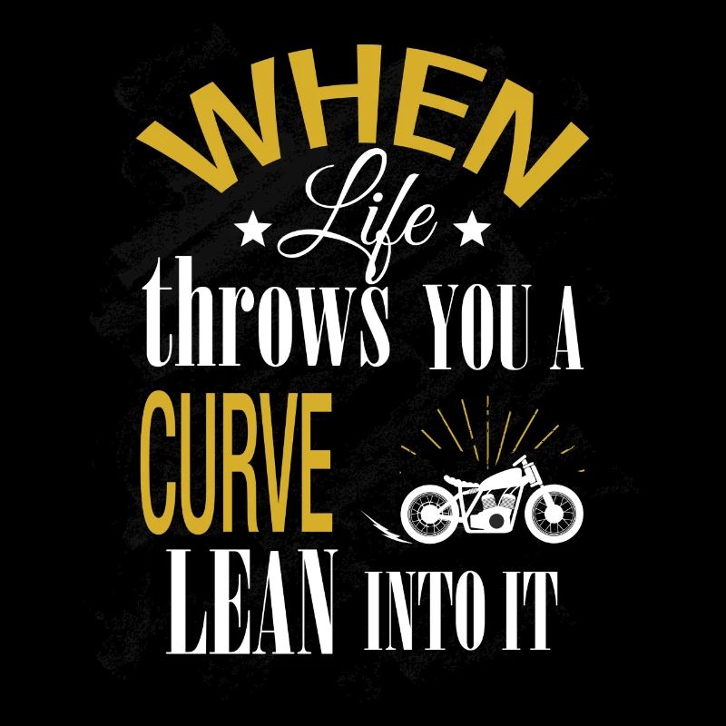 When life throws you a curve lean into it