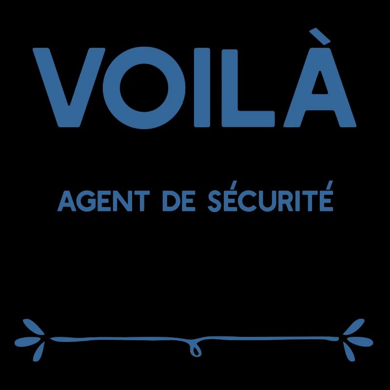 Un Agent de sécurité parfait métier cadeau