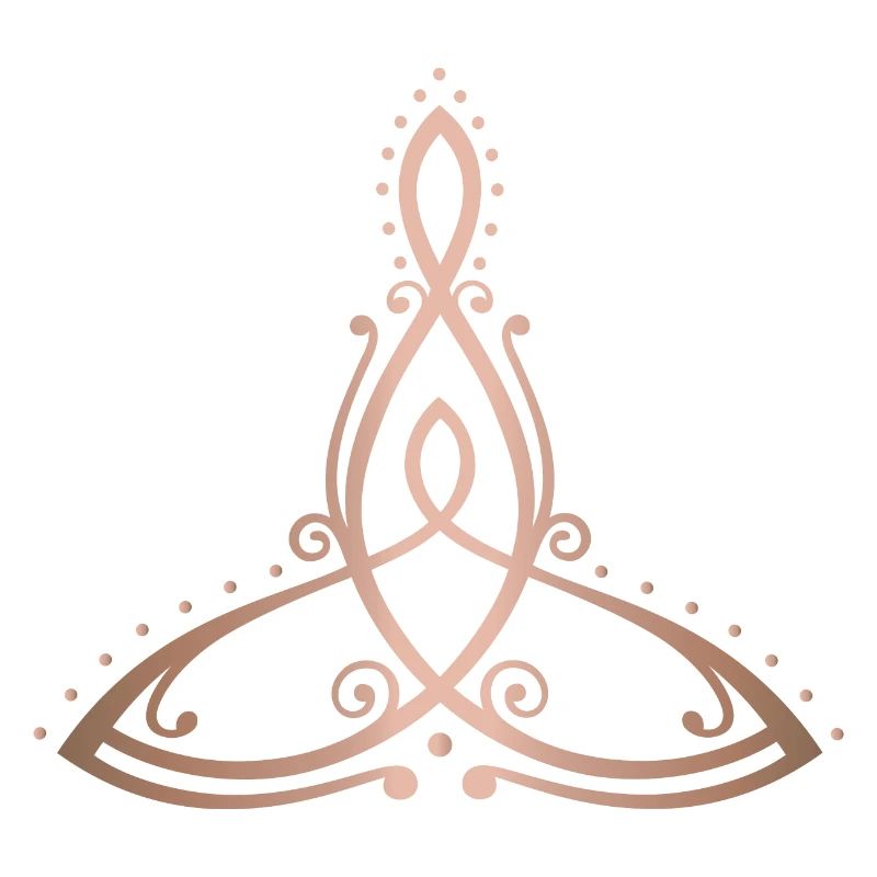 Symbole de la maternité celtique Mère avec enfant