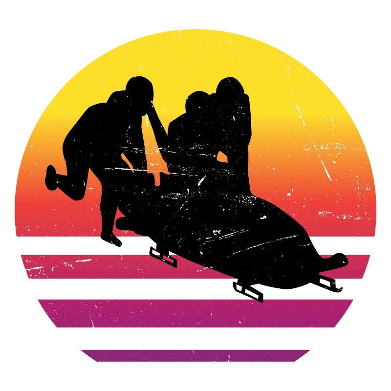 Bobsleigh Bobsport Bobsleigh Hommes Piste de bobsleigh à deux