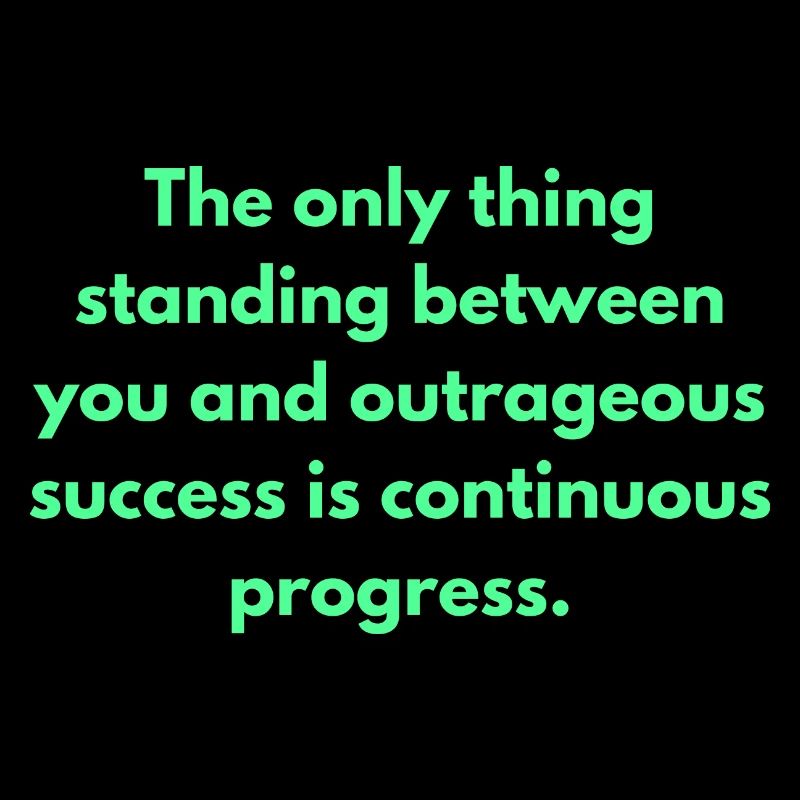 Das Einzige, was zwischen dir und dir steht