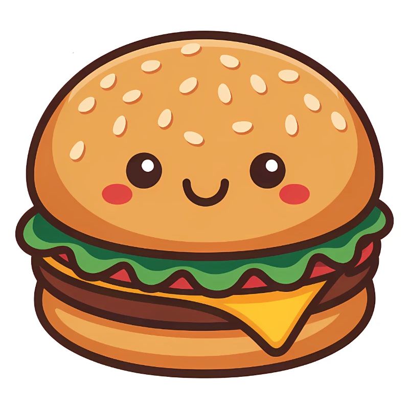 Kawaii Hamburger