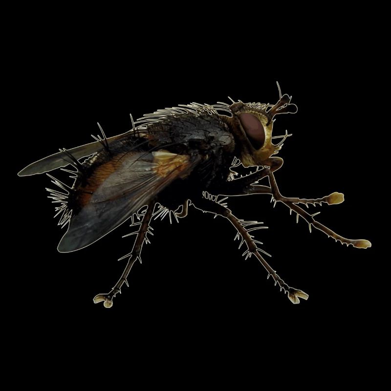 Außerirdisch Alien Wesen, oder nur eine Fliege?