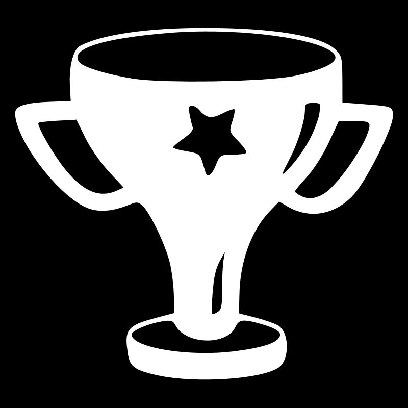 Cup Drawing Win Sketch White