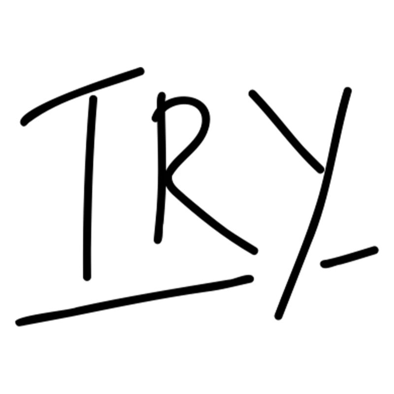 try