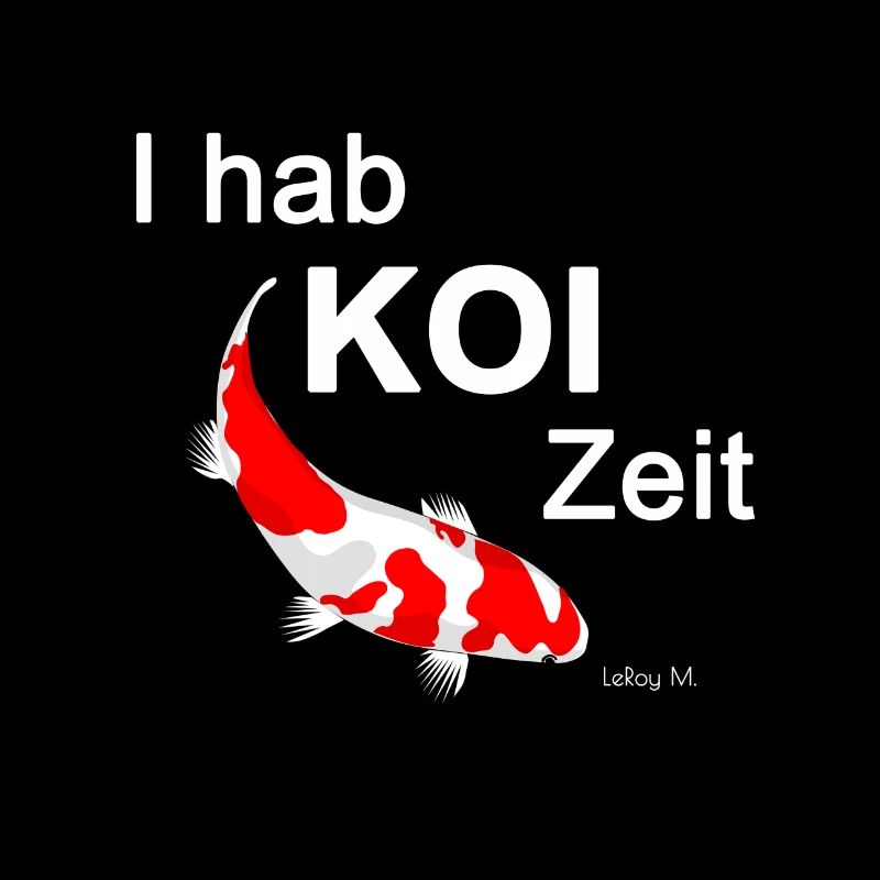 Im nächsten Leben werde ich ein Koi