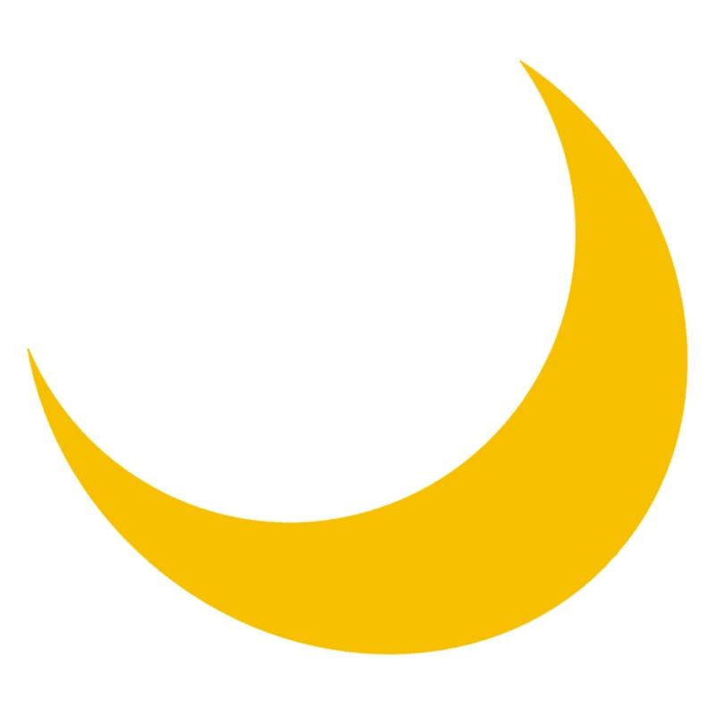 Moon Crescent Moon Night Sky