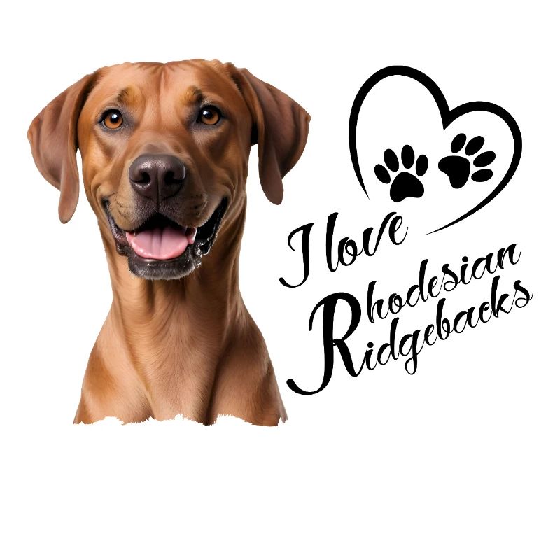 Ich liebe Rhodesian Ridgebacks